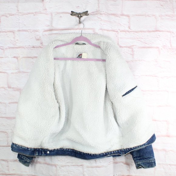 Levi's Mens Blue Cotton Polyester Lined Denim Jacket Size XL - Picture 9 of 12